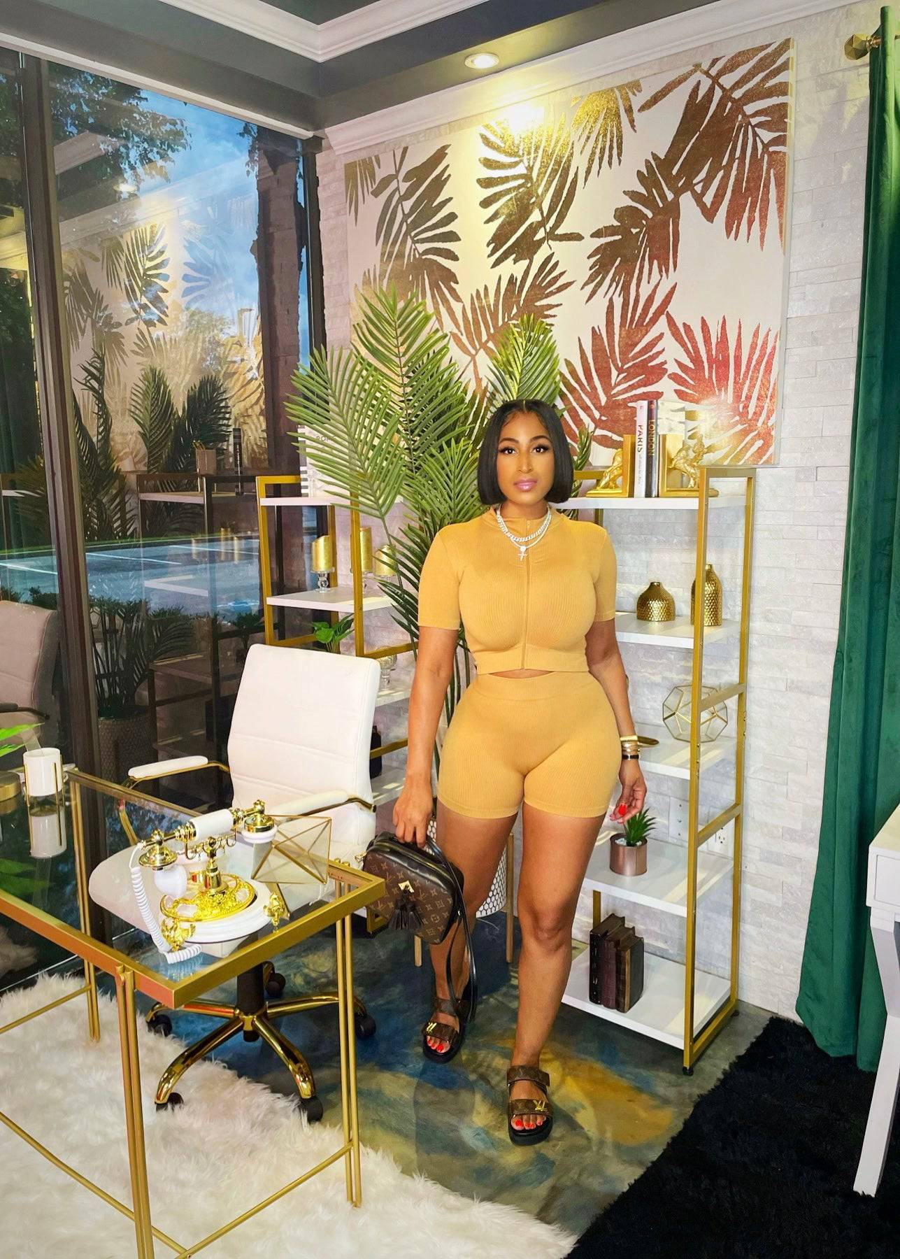 A Girls Favorite Set Nude - Baddies Shop NSJ Women's Clothing Boutique
