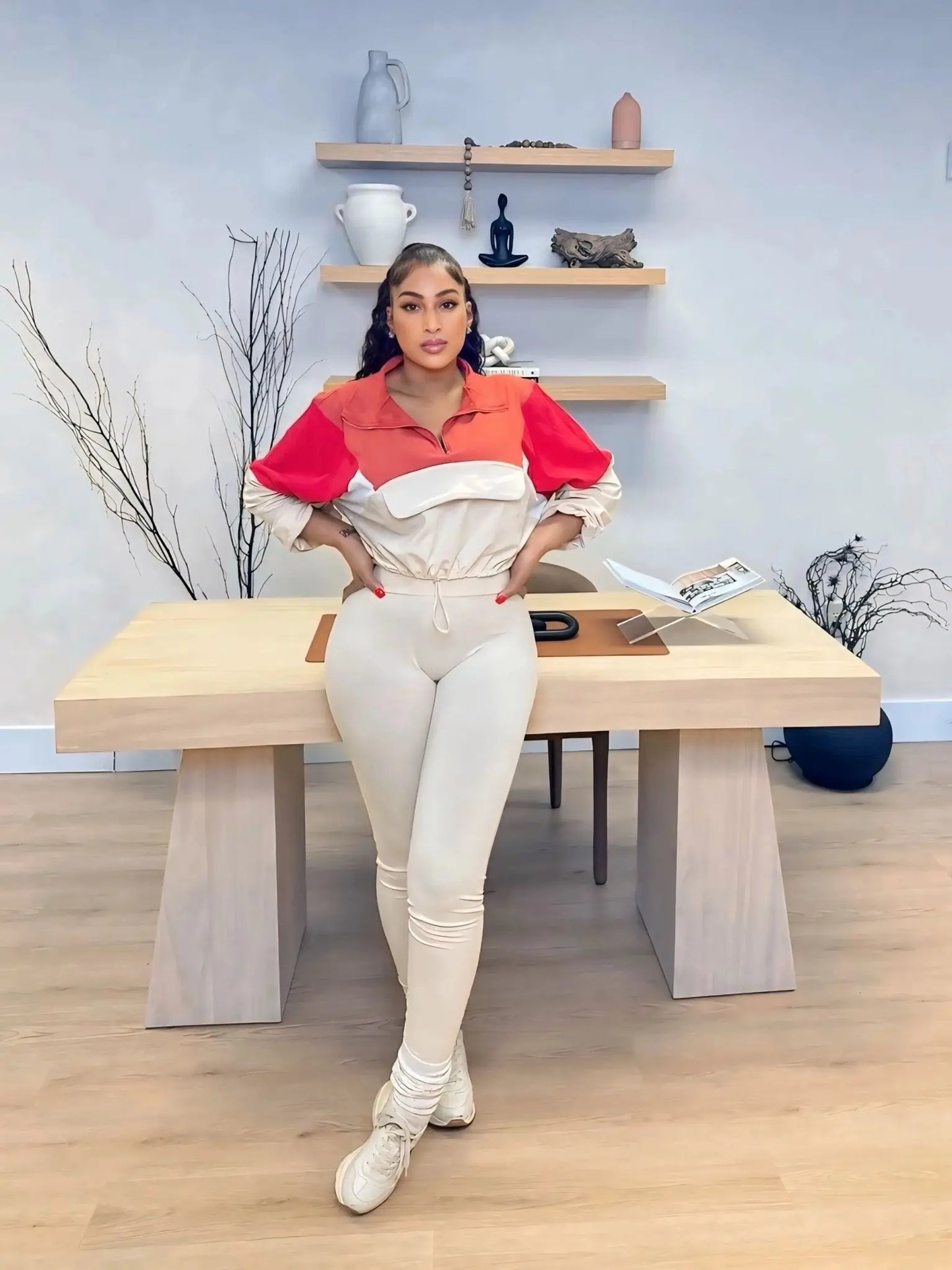 Come Talk To Me Set Color Block - Baddies Shop NSJ Women's Clothing Boutique