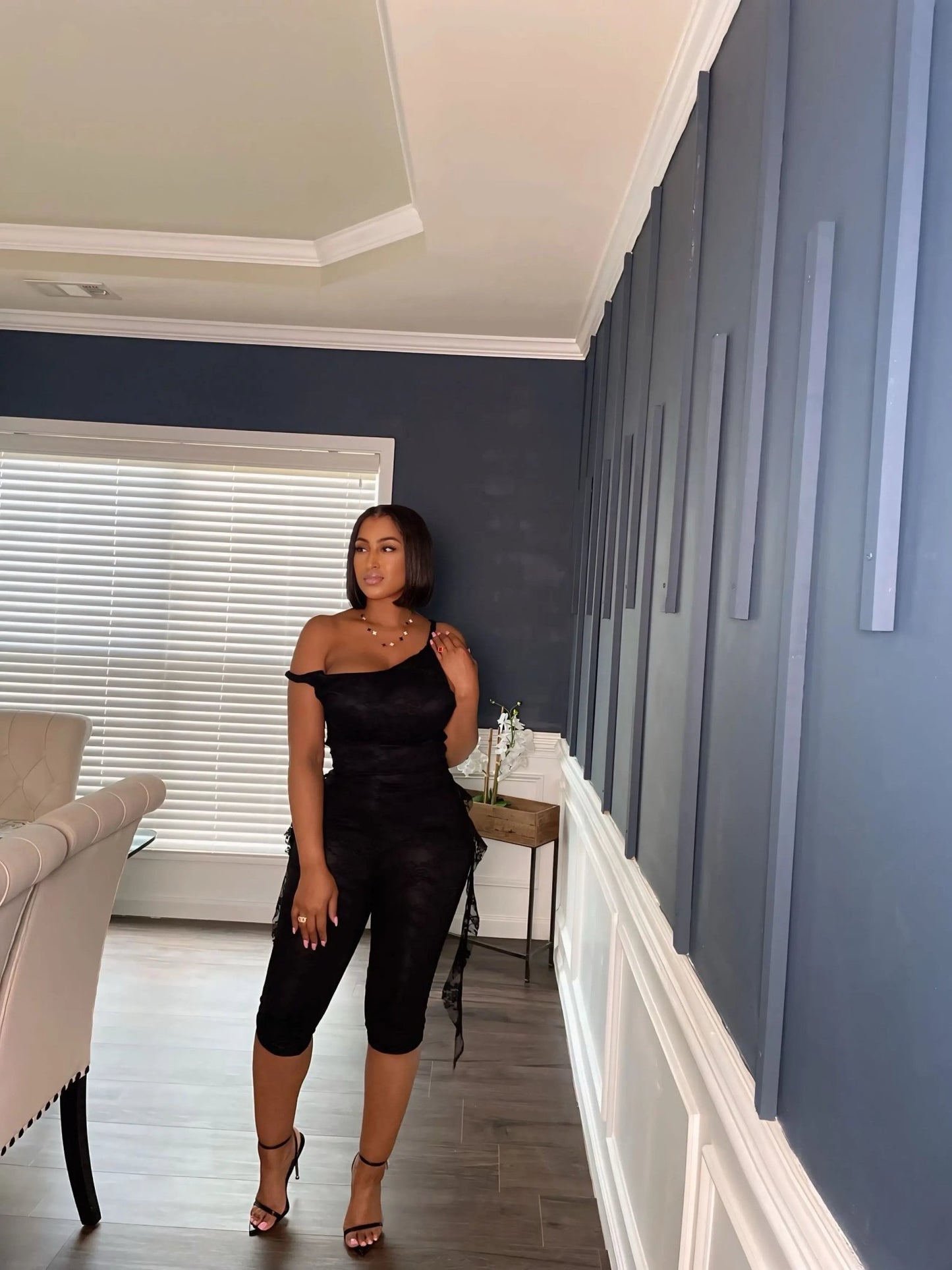Lace Me Up Romper - Baddies Shop NSJ