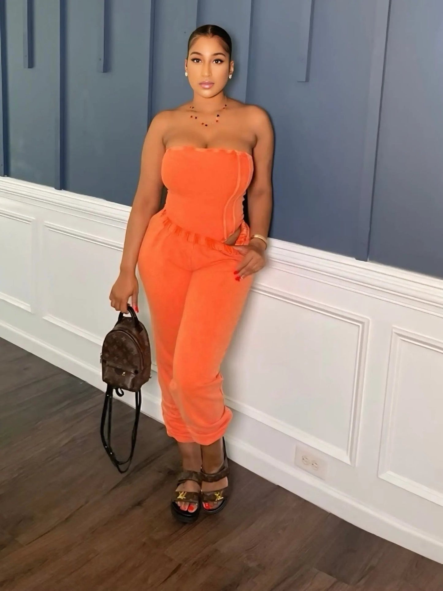 Orange You Glad I Came Set - Baddies Shop NSJ