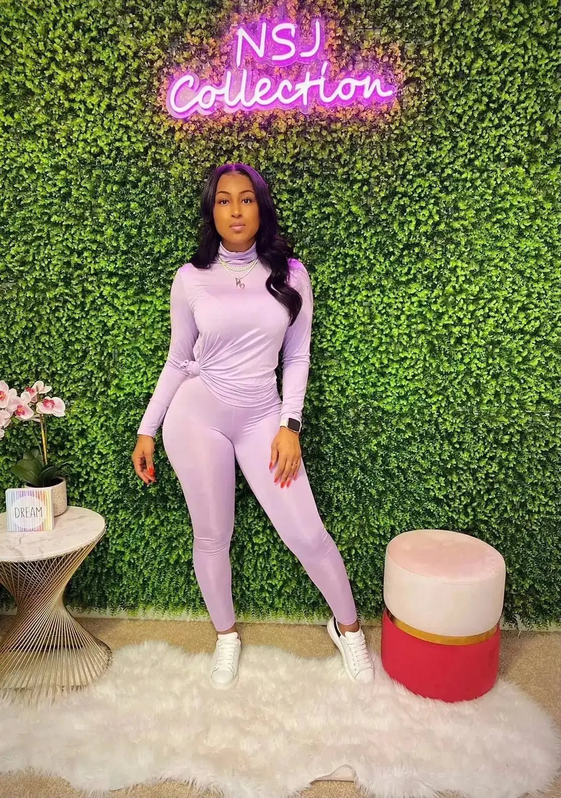 Vibe With Me Set Lavender - Baddies Shop NSJ