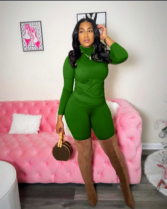 Why I Can't Help But Love the Say He Miss Me Set Green: My Must-Have Fall Season OOTD