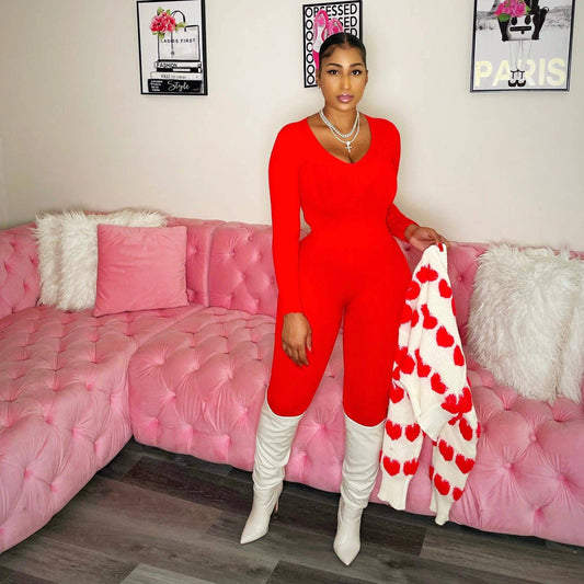 The Perfect Legging Set Red - Baddies Shop NSJ Women's Clothing Boutique