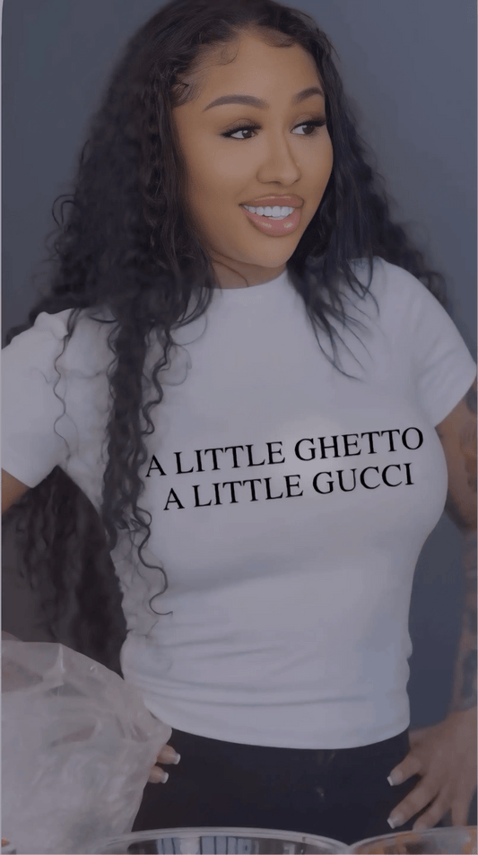Little Ghetto Tee - Baddies Shop NSJ