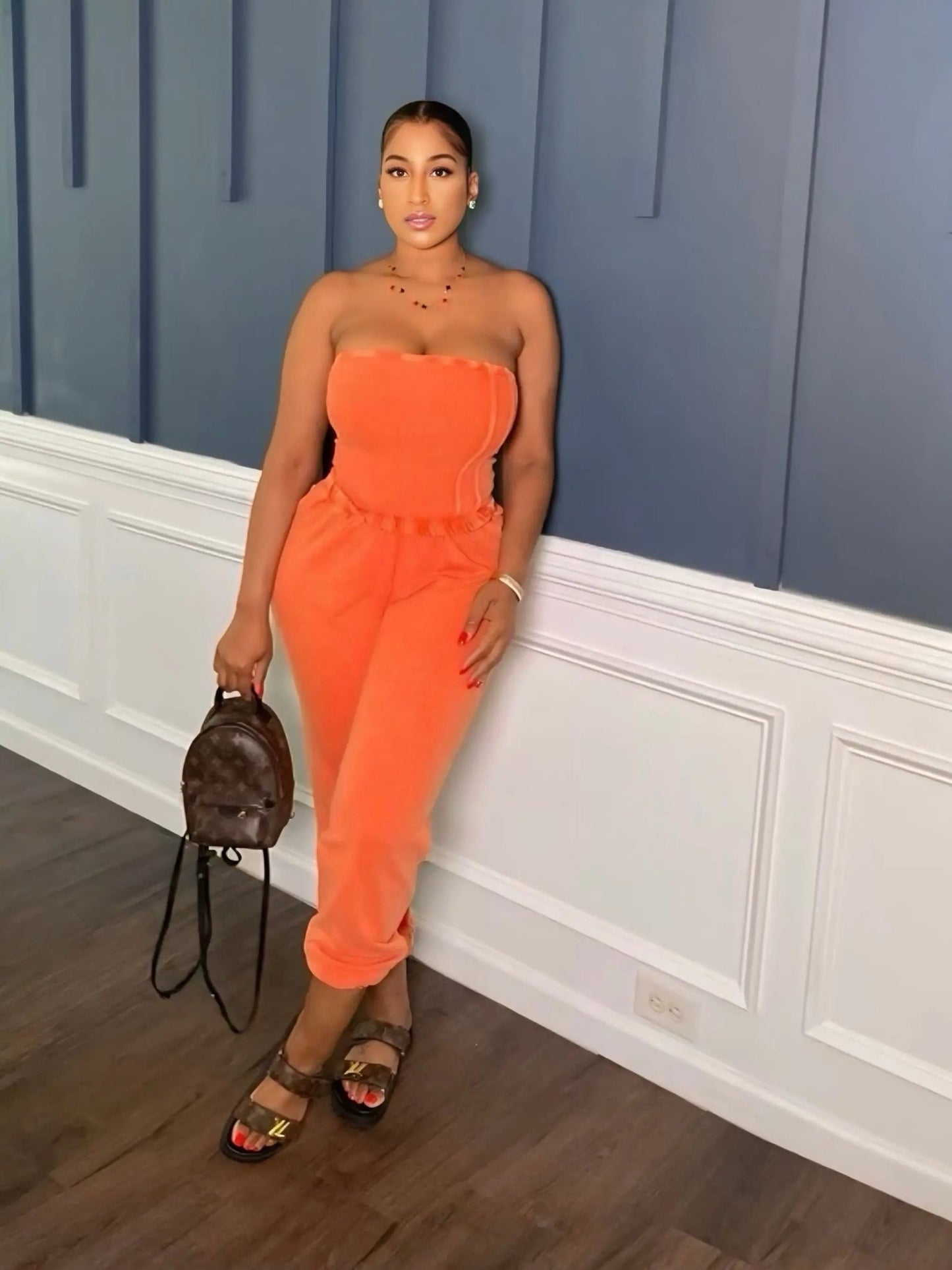 Orange You Glad I Came Set - Baddies Shop NSJ