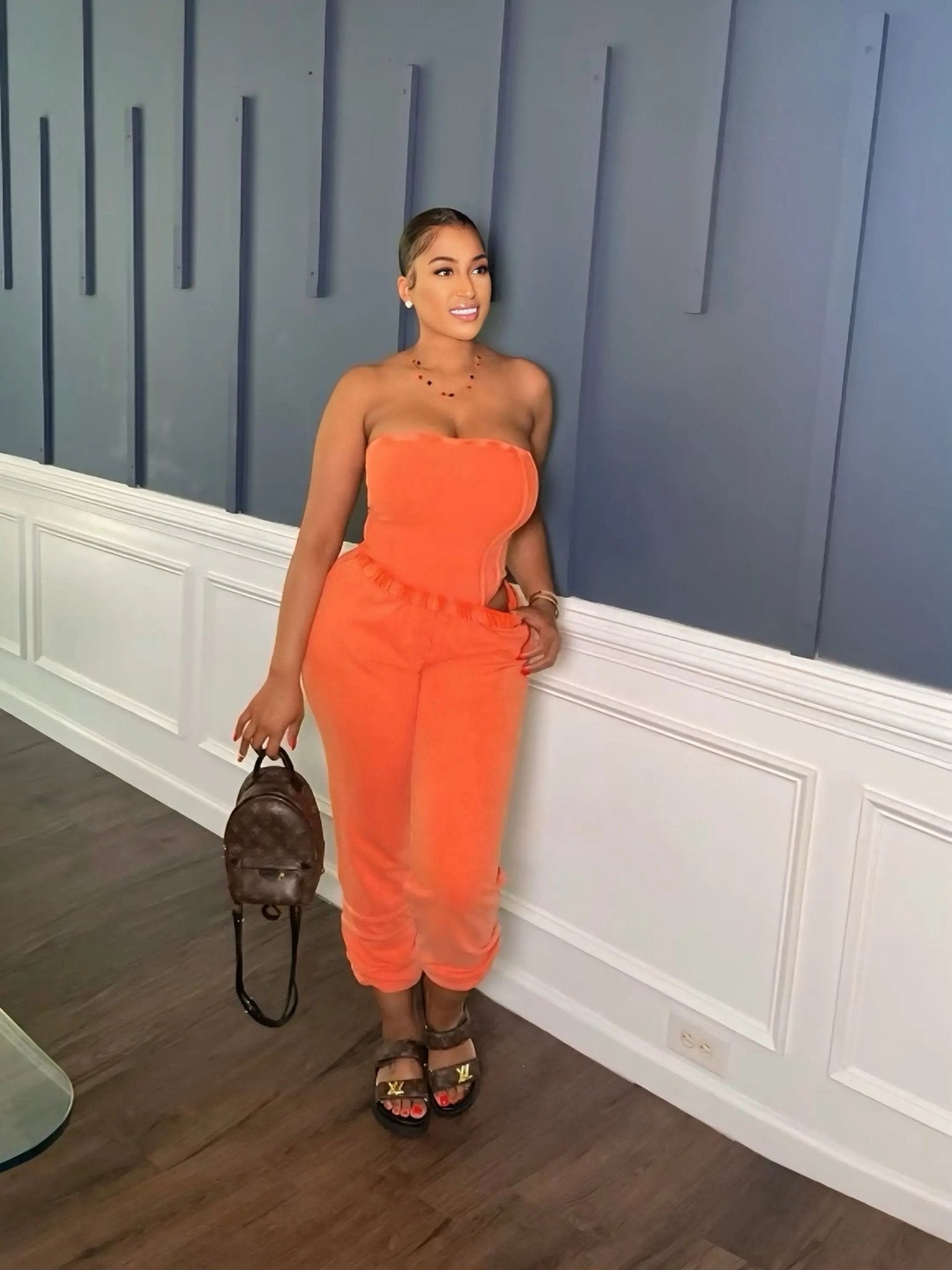 Orange You Glad I Came Set - Baddies Shop NSJ