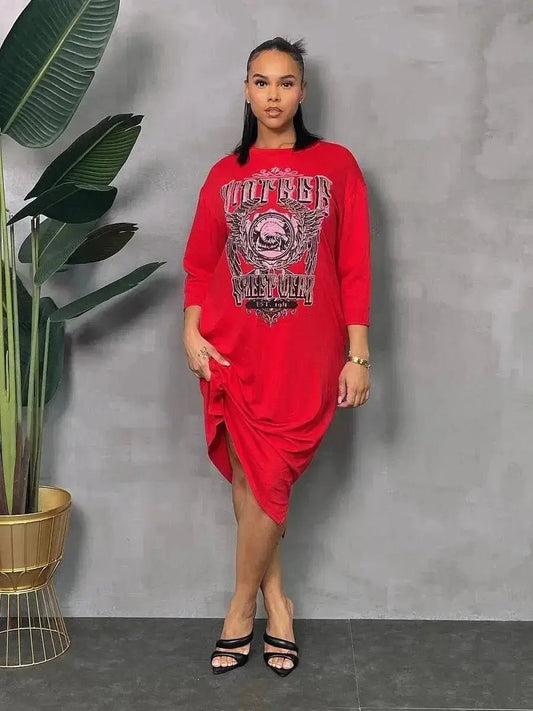 Oversized Tshirt Dress - Baddies Shop NSJ